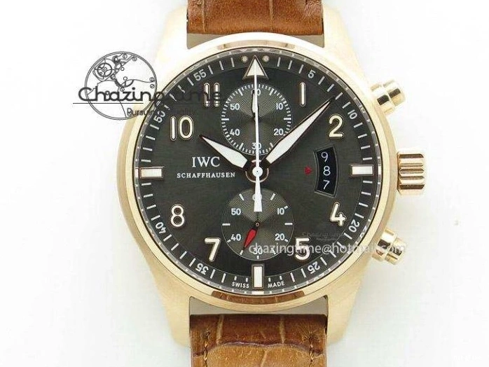 MIROTIME 1231 Modern PILOT IW389001 ZF 1:1 Best Edition Ceramic Case Black Dial on Nylon Strap A7750 (Same Function As Genuine) 7158